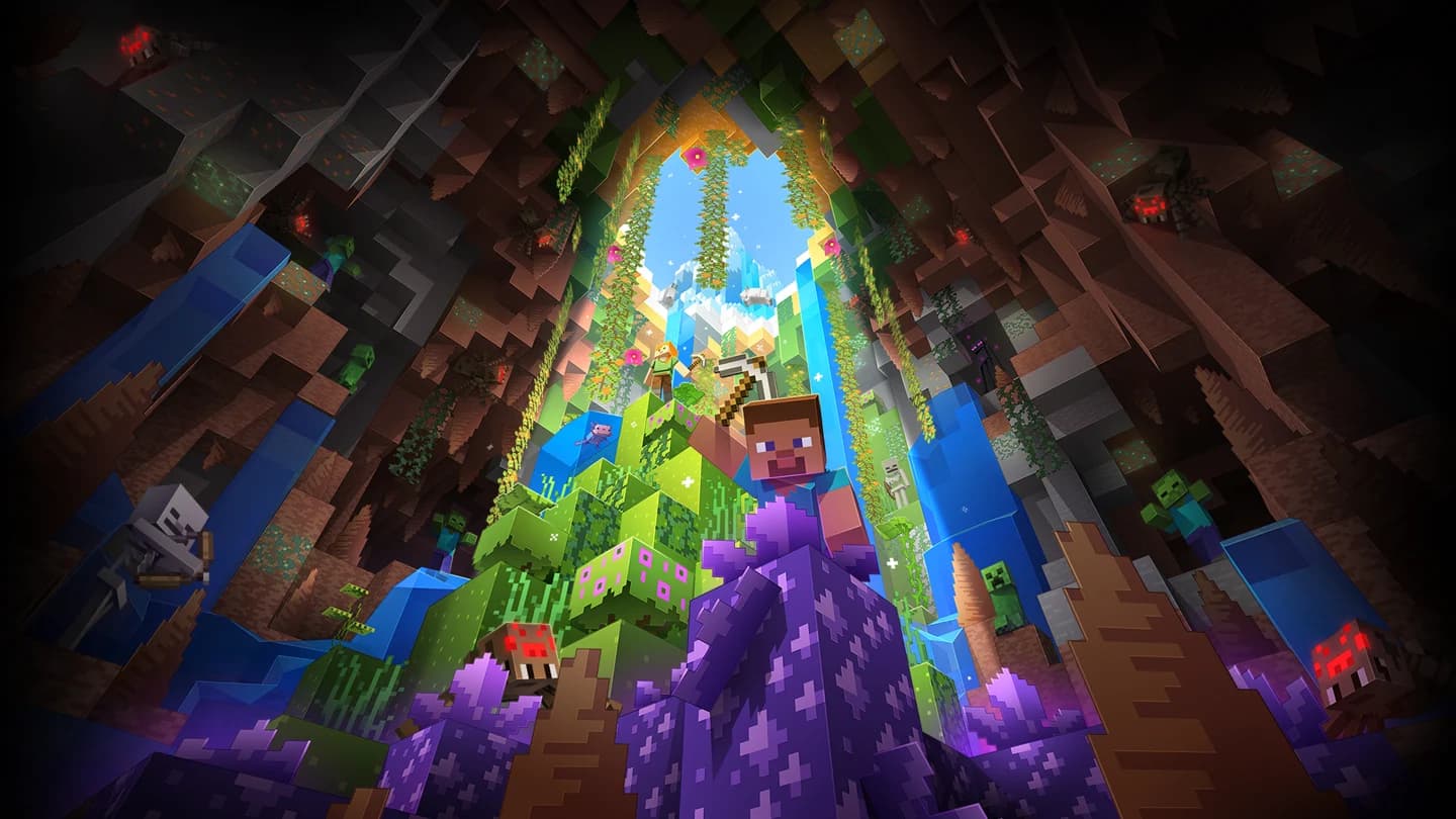Minecraft landscape — SkySide